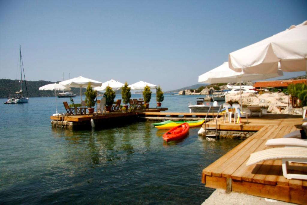 Sahil Pension Kaleucagız Екстериор снимка